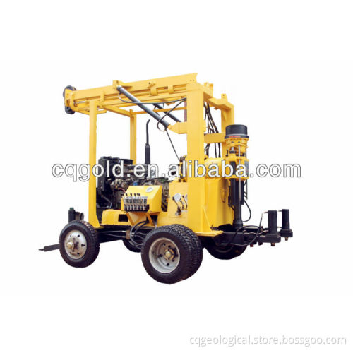 Walking Water Well Drilling Rig Trailer Mounted